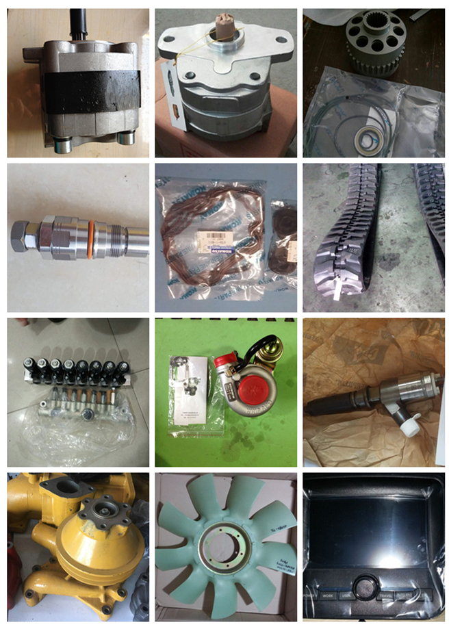 PC200-7에 대한 고품질 발굴기 수압 팔 실린더 팔 버킷 실린더 조립 707-01-XZ820 707-01-XZ830 PC200-6 4