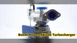 SK200 KATO HD700 HD820 굴삭기용 고품질 TA3134 터보차저 소개
