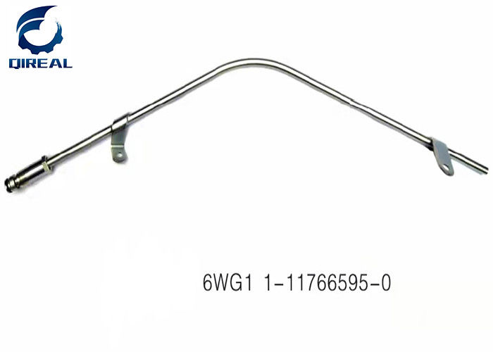 1-11766595-0 1117665950 6WG1 ENGINE TUBE GUIDE OIL LEVEL GAUGE ZX500LCH ZX600 ZX650H Excavator Parts