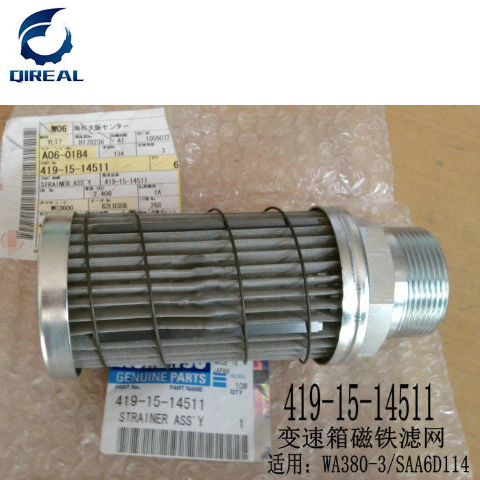 Construction Machinery Parts WA380-3 6D114 Engine Strainer Assy 419-15-14511